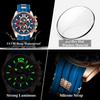 Luxury Military Men Watch Calendar Chronograph Waterproof Luminous Man Wristwatch Fashion Silicone Quartz Men's Watches