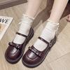 Fashion Mary Jane Shoes for Women Kawaii Round Toe Beau Today Casual Woman Flats Luxury Brand Shoe Wholesale Slip on Lastest Social Y2k