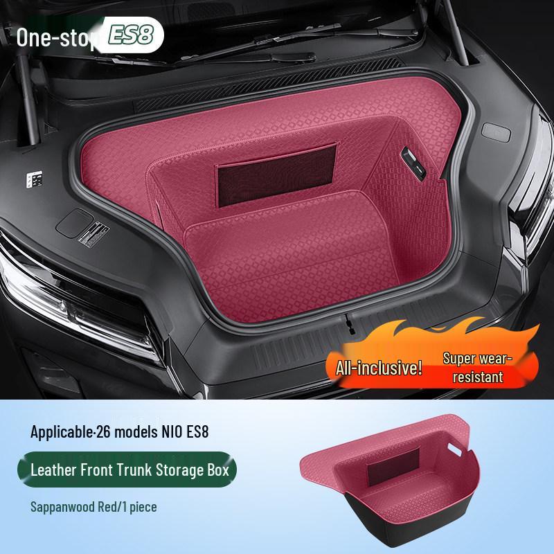 Compatible with 26 Models: Nio ES8 Third Generation Frunk Storage Mat Organizer - Car Interior Decor Accessory