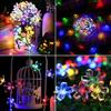 Solar LED String Garden 50 7M Solar Outdoor Garden Cherry Blossom IP65 8 Camping Automatic At Suitable for New School Solar Decorative Solar Charging