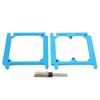 86 Type Wire Box Template Aluminum Alloy Accurate 86 Type Socket Box Hole Die for Construction Site