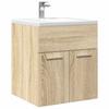 Vidaxl Waschbeckenunterschrank, Sonoma-Eiche, 41X38,5X46 Cm