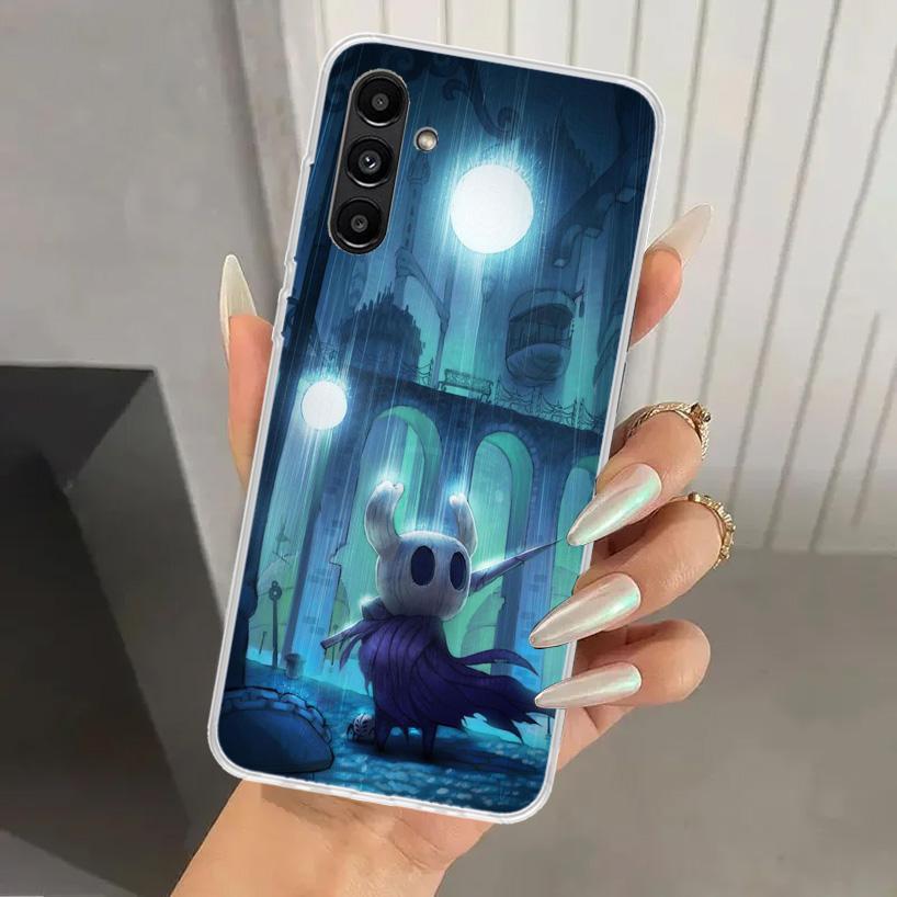 Hollow Knight Cartoon Phone Case for Samsung Galaxy A17 A16 A26 A36 A56 A15 A25 A35 A55 A14 A24 A34 A54 A13 A23 A33 A53 A05S A04