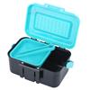 Portable Durable Plastic Fishing Bait Holder Box Worm Earthworm Lure Storage Case with Clip