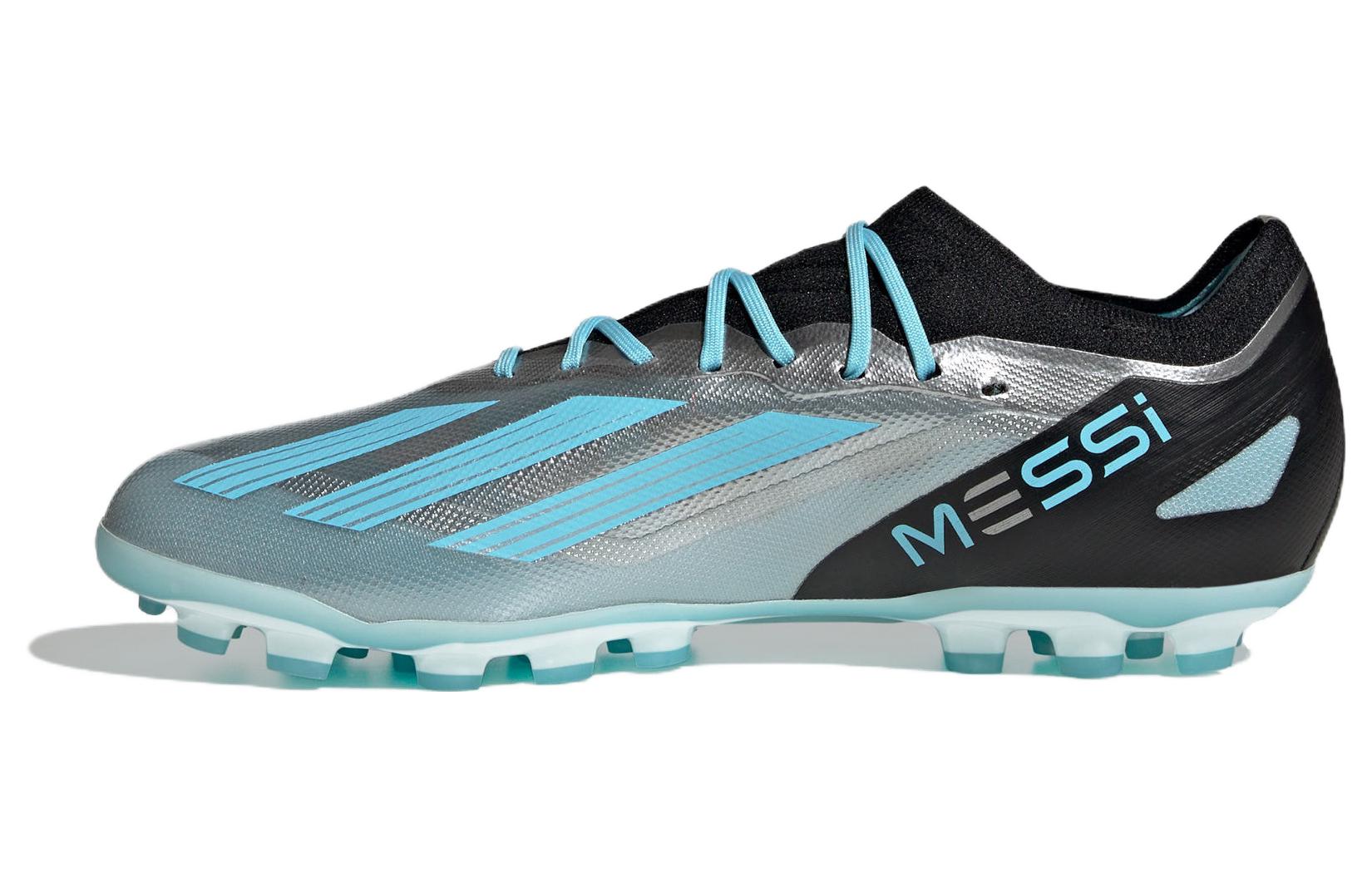 

adidas X Crazyfast Messi.1 2G/3G AG Silver Blue Core Black IF0154 47