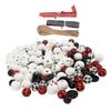Christmas Beads Ornament DIY Making Printed Pattern Reliable Reusable Decorative Schima Superba