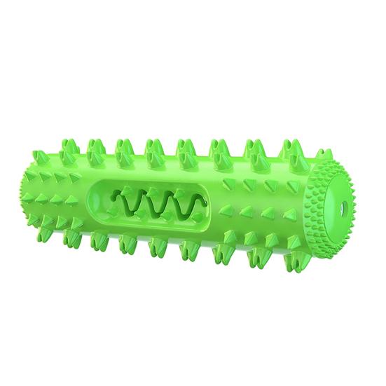 Pet Toy Teeth Cleaning Design Bite-Resistant TPR Medium Large Dogs Chew Toy with Built-In Sound Stimulator
