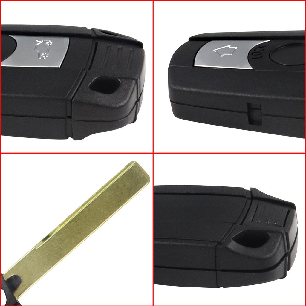 2pcs Car Remote Key 315Mhz with Chip Keyless Entry for BMW CAS3 X6 E60 E61 E90 E91 E92 E93 E82 E63 E64 E65 E66 E71 E72