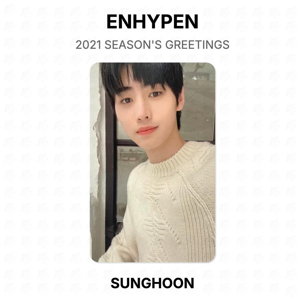 ENHYPEN 2021 SEASON'S GREETINGS Official Photocard