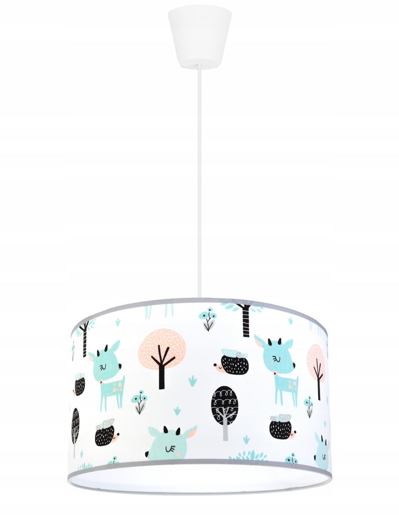 Kinder Deckenhängeleuchte, LED Lampenschirm Bambi