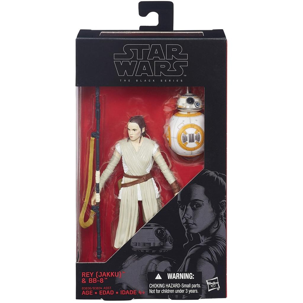 STAR WARS Black Series 6-inch Figures Rey & BB-8