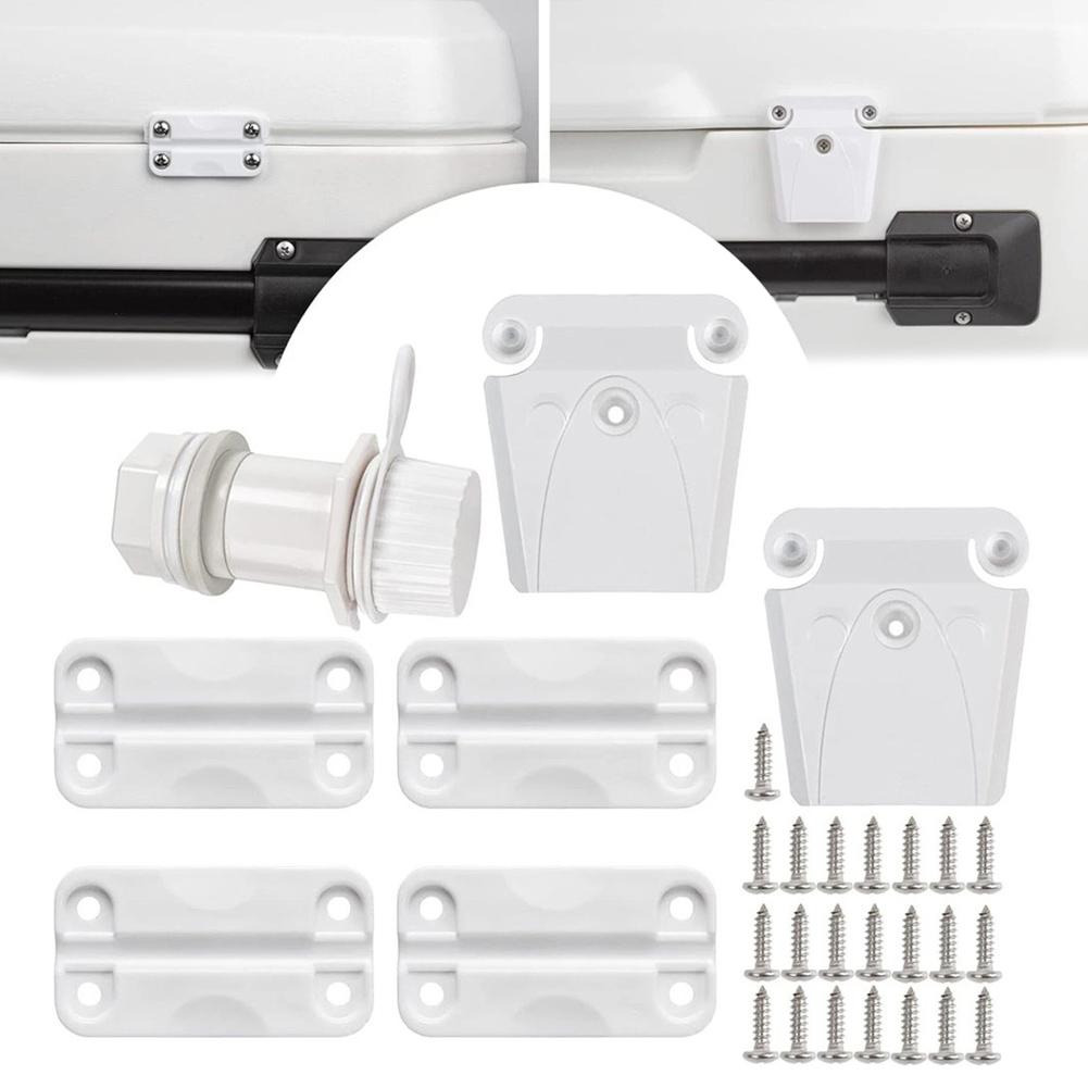 Cooler Latches Kit Hinges Replacement Easy Installation