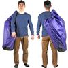 Earlney Gomar (R250) Vertical Lightweight Bicycle Bag Edo Purple Frame Cover, Sprocket Cover, Bicycle Manual Included