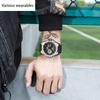 Trendy and Personalized Men's Electronic Watch Outdoor Sports Waterproof Luminous Watch Multi-functional Male and Female Student Watch