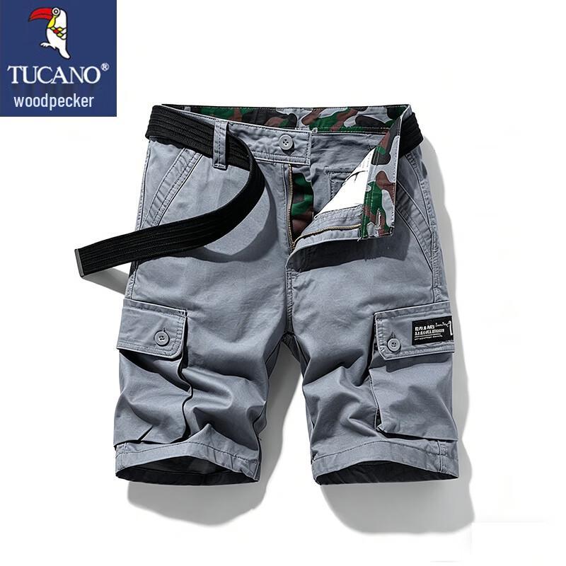 TUCANO Men s Summer Casual Cargo Shorts 32