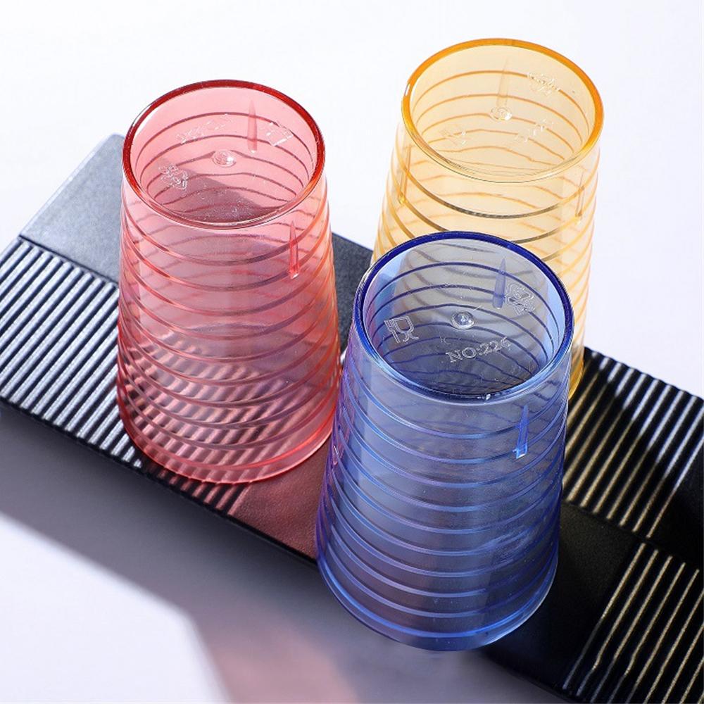 250ml Transparent Water Cups Simple Color Household Water Cup Beverage Cup Cold Drink Cup Beer Cup Mouthwash Cup Toothbrush Cup