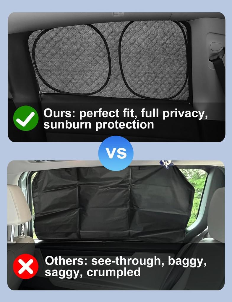 Upgrade Privacy Sunshade For Tesla Model 3 Y Juniper 2026 2025-2020 Front Side Window Sun Shade Windwhield Blind Shading Camping
