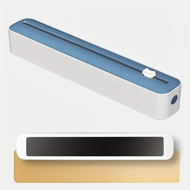 

Многоразовый магнитный диспенсер для пластиковой пленки с ползунком, АБС-пластиковый нож для резки пищевых продуктов, для использования на кухне и в ресторане