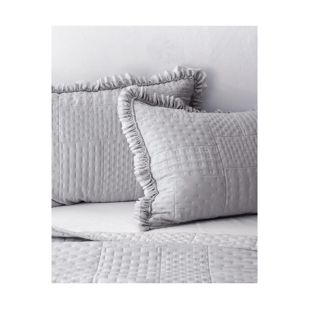 Medus Double Bed Cover - Gray