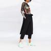 Y-3 FW21 Layered Waist Cinched Skirt Pants Women Pants Black GV0348