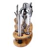 20 Piece Stainless Steel Cocktail Shaker Set Versatile Set Bar Tool Set  Bartender