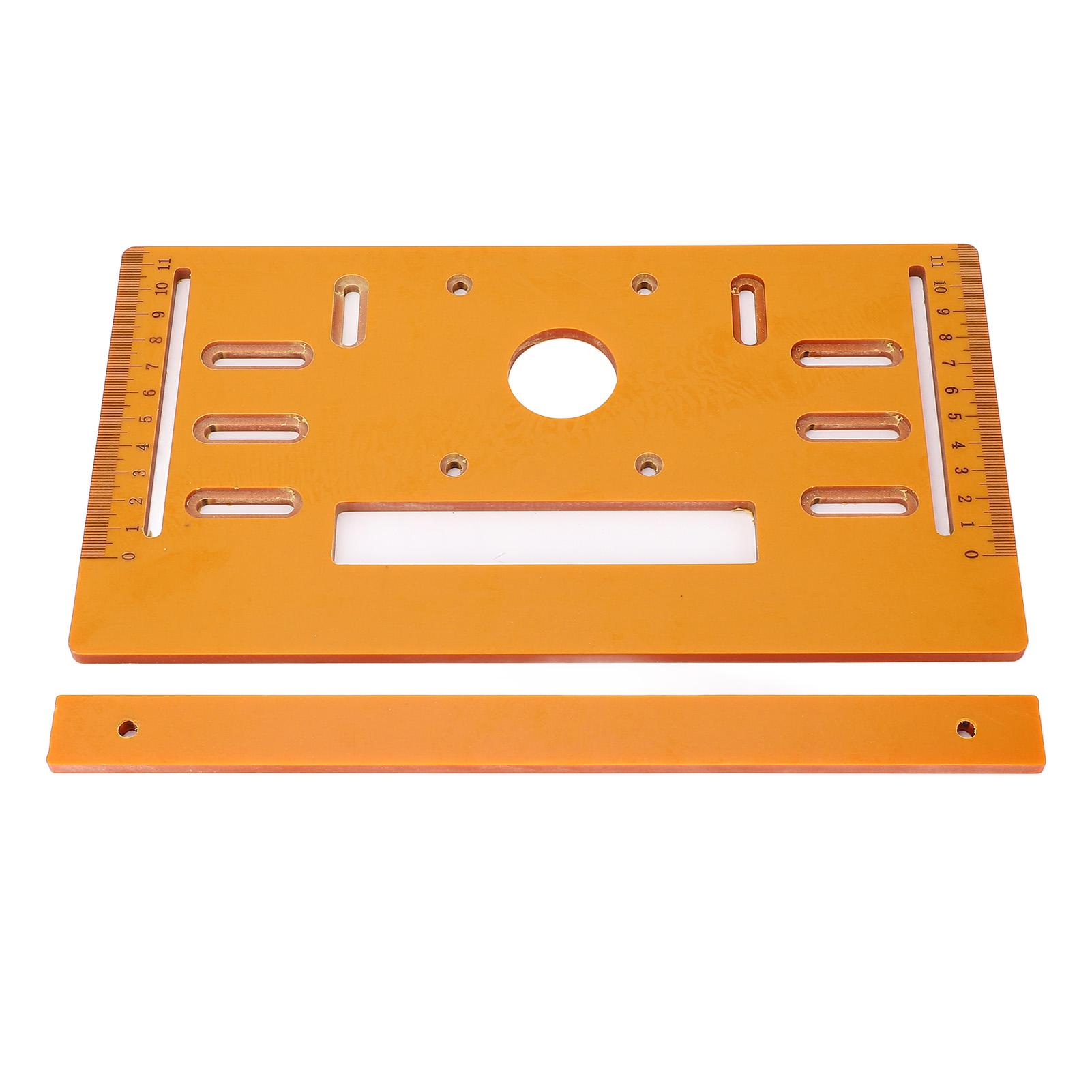 

4in Cutting Machine Base Plate 90 degrees Flat 45 degrees Oblique Cutting Machine Bottom Board Woodworking Tools 28 X