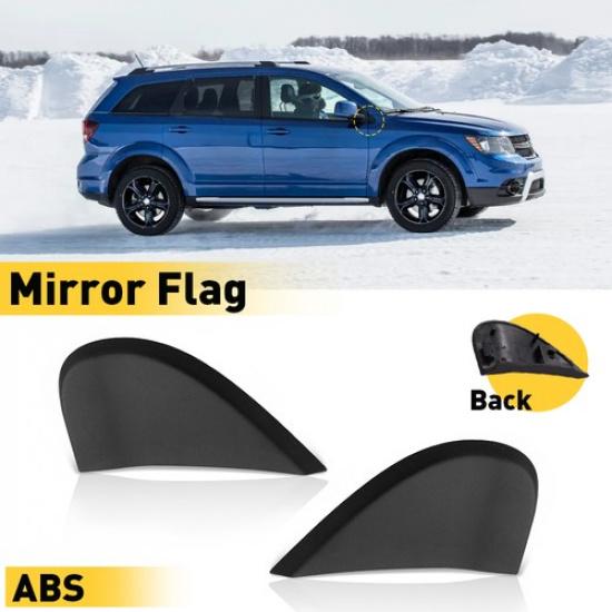 Driver Passenger Side Flags Mirror Molding for 2009- Journey Dodge New Pair
