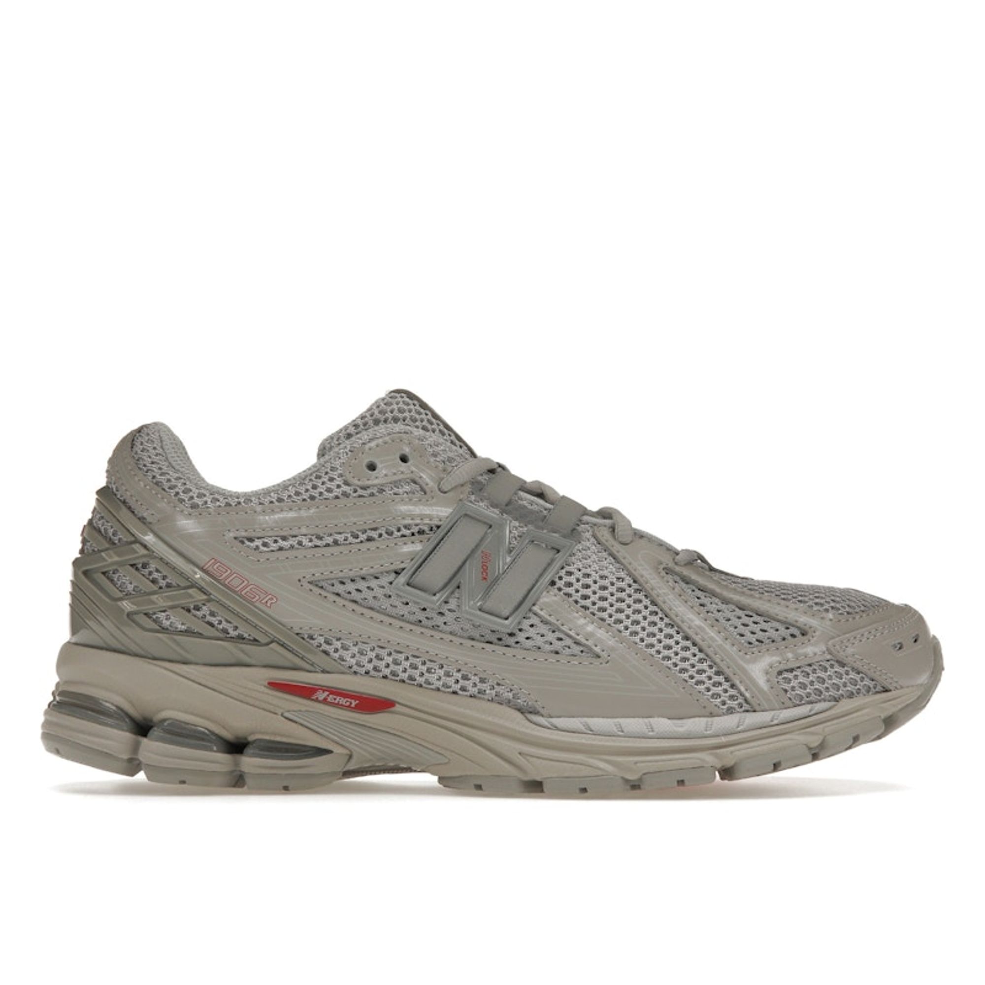 New Balance 1906R Серый Глубокий Красный Мужские Кроссовки M1906RJC 41.5