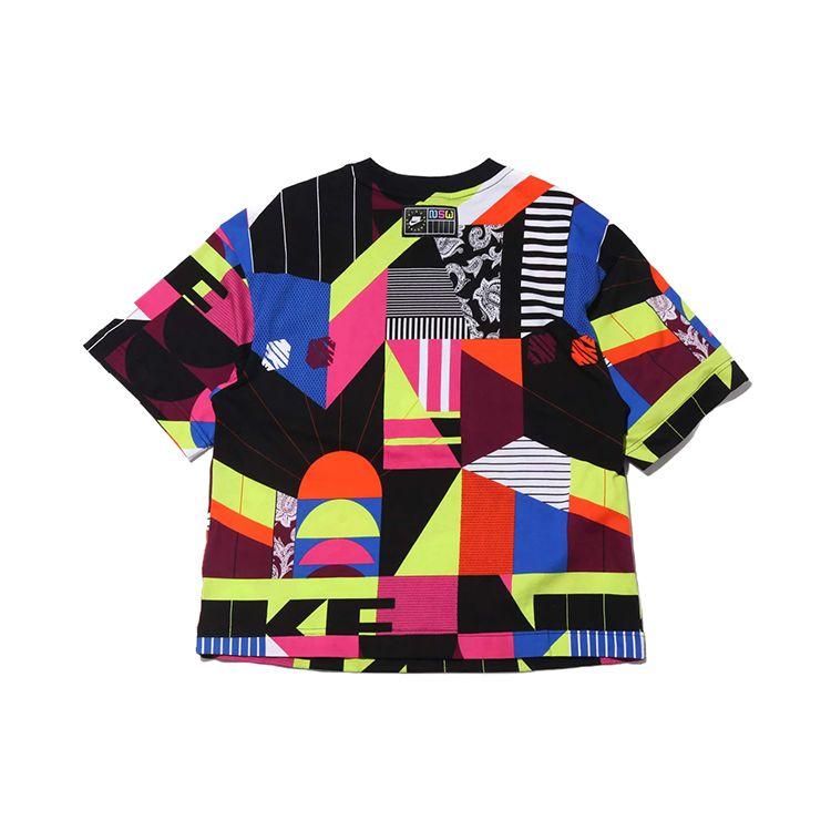 Nike Sportswear Loose-Fit Short Sleeve T-Shirt Women Tops Floral AT0565-010