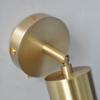 Modern Brass Bedside LED Wall Lamp