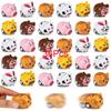 12-60pcs Mini Animal Pull Back Car for Boy Girl Kids Birthday Party Favors Pinata Fillers Bulk Toy Easter Gift School Prizes