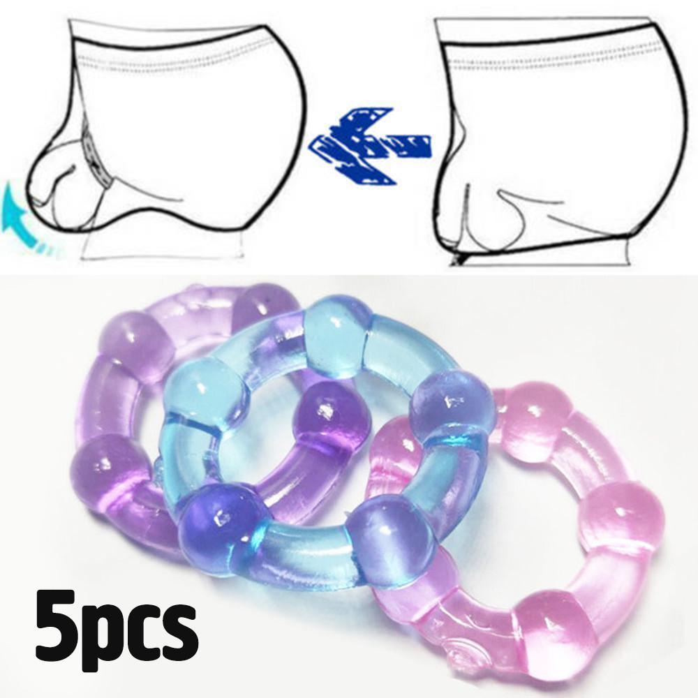 Underwear Briefs Ring 1/5pcs Circle High Elastic Men