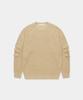 ZENSAI Oversized Crew Neck Knit Beige