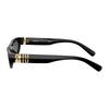 MIU MIU Logo Cat Eye Sunglasses Men Sunglasses Black MU07ZS1AB5S0