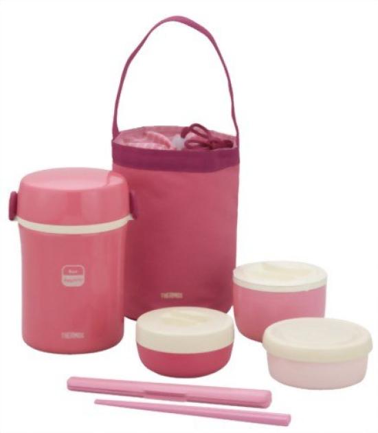 

Thermos Stainless Steel Lunch Jar, Pink, JBC-800 P