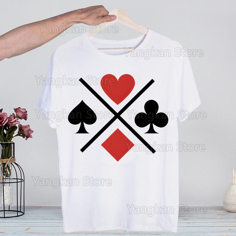 Alice In Borderland Usagi Arisu Kuina Chishiya Trička Módní Pánské a Dámské Topy Tričko Krátký Rukáv Unisex Tričko