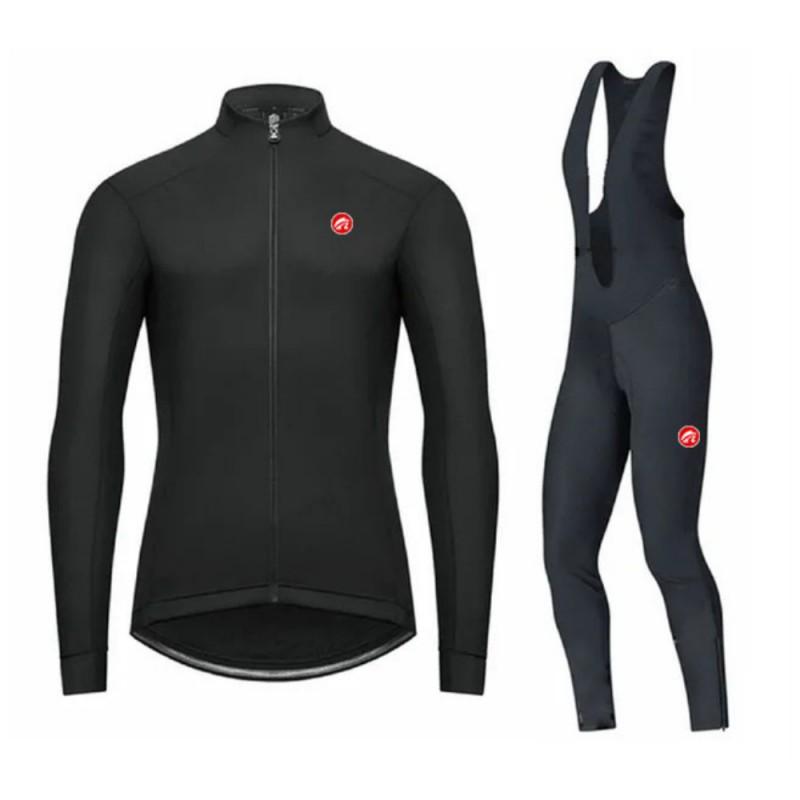 Long Sleeve Cycling Jersey Set Thermal