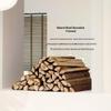 Ornament Decorativ Șemineu din Bucăți de Lemn pentru Sufragerie, Vitrină, Recuzită Camping