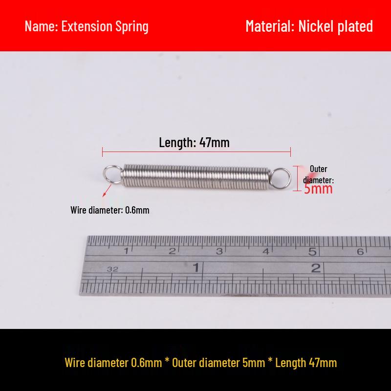 Stainless Steel Spring Hook for Microwave Oven Handle, Wire Diameter 0.6/0.7