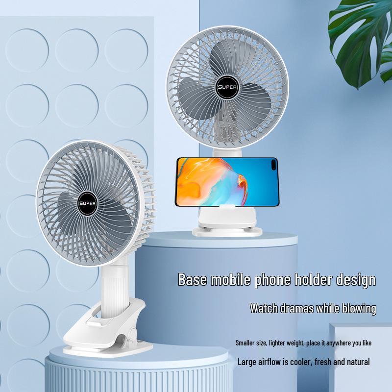 Multi-functional USB Charging Fan: Wall-Mountable, Desktop, Portable Handheld Clip Fan for Efficient Air Circulation