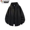Men's Heavyweight Loose Hooded Cardigan Sweatshirt