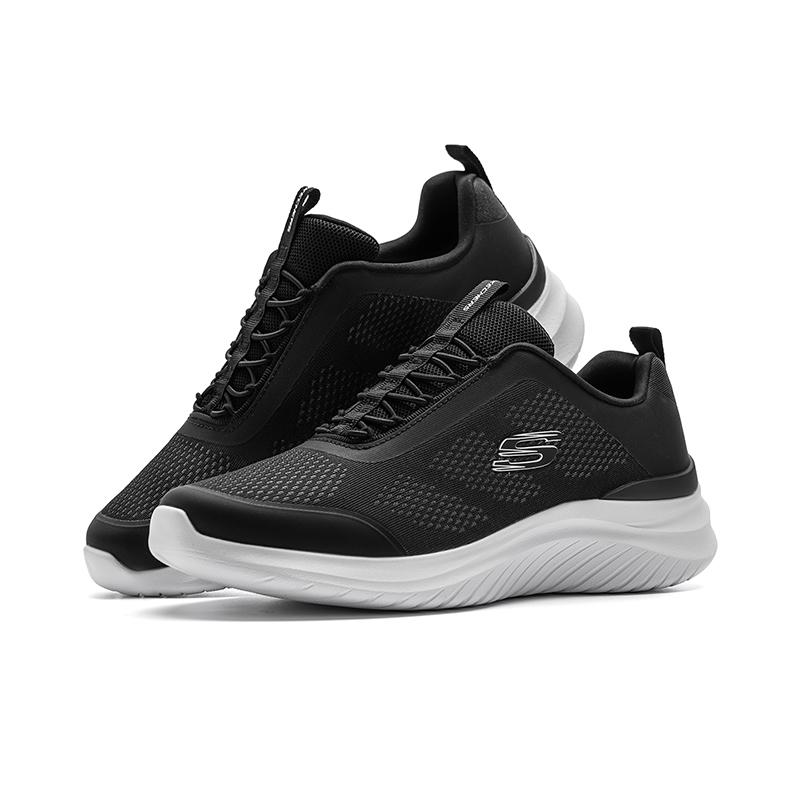 Skechers Running Shoes Men's Low Top White 8790311-BKW