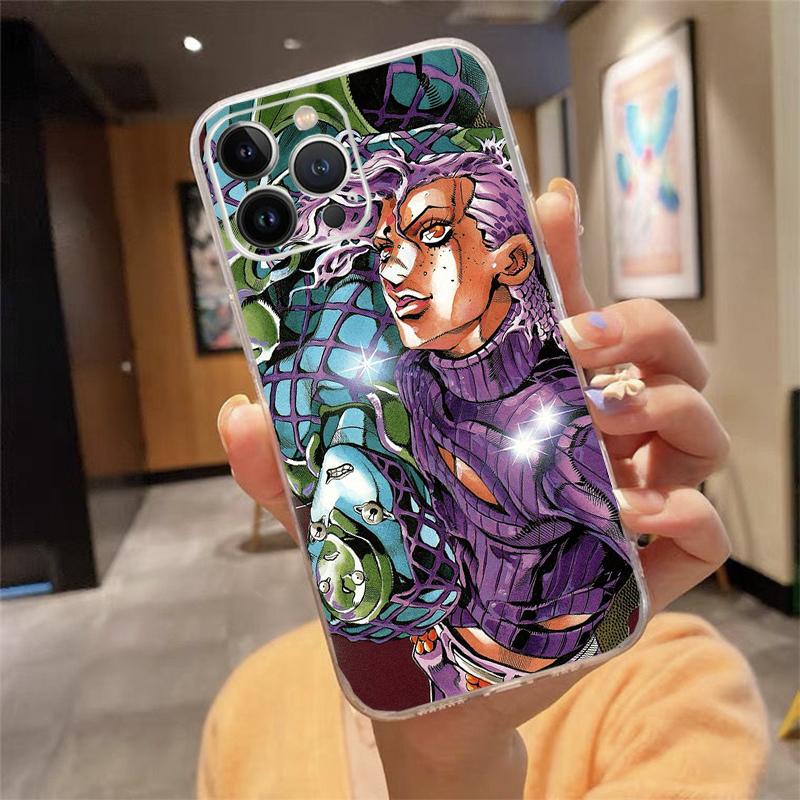 

Чехол для телефона Jotaro Anime jojo s bizarre adventure Carcasa Funda Для iPhone 17 Pro Max Air 16 15 14 13 Pro Max 15 16 Pro 15Plus iphone 14