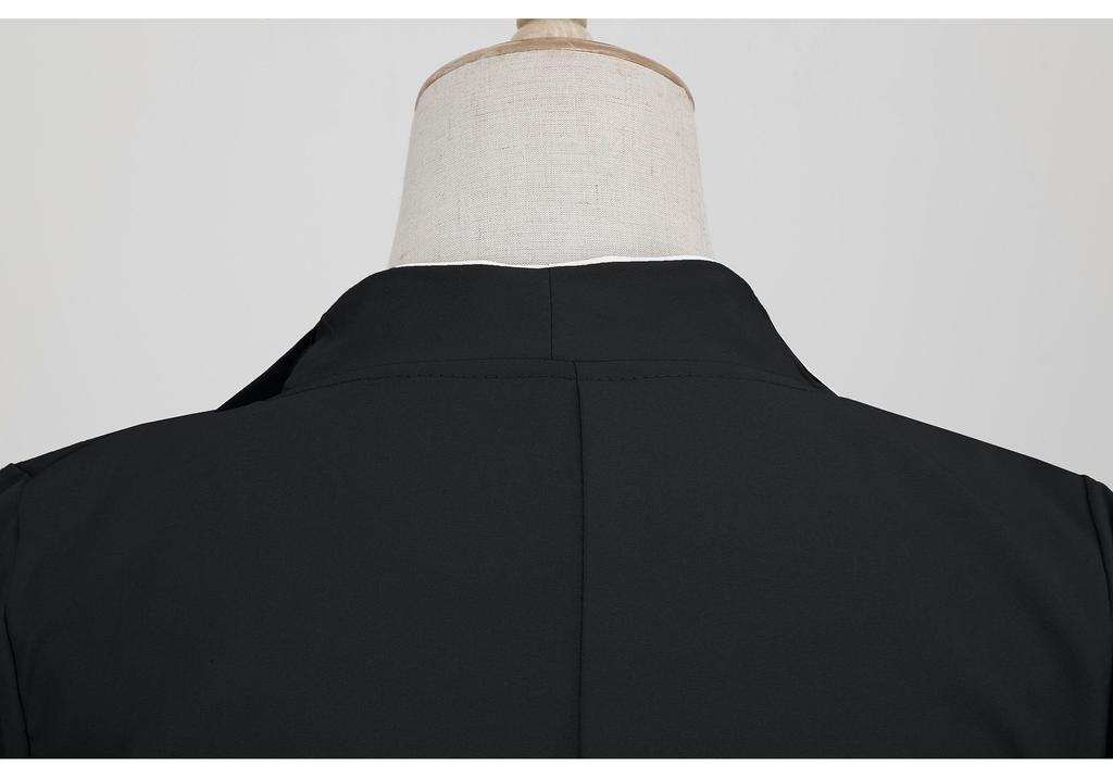 Retro Solid Color V-Neck Short-Sleeved 50s Swing Dress - New Hot Sale 2022