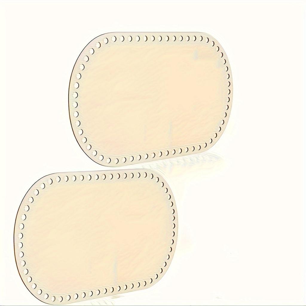 Drewniane Dno Tkanej Torby Okrągłe Dno Tkanej Koszyka Drewniana Podstawa Puste Drewniane Dno Koszyka Formowanie DIY Koszyk Tkany Szydełkowy Materiały DIY Torba na Ramię