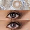 FreshLady Natural Colored Contact Lenses 2pcs 14.2mm Yearly Soft Cosmetic Lens for Daily & Party Makeup