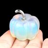 30mm Natural Crystal Pumpkin Decoration for Halloween & Thanksgiving - Large Qty Discount