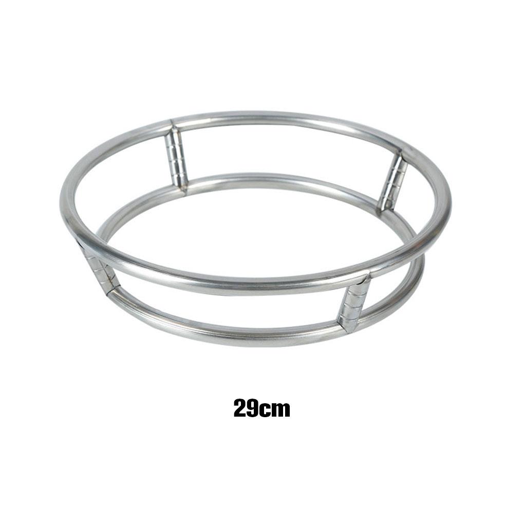Wok-Ring, Edelstahl-Woks-Ständer, Wärmedämmung, Topfständer, Küchenkochgeschirr, Restaurants, Cafés, Food Courts