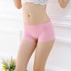 Ice Silk Women's Mid-Low Waist Breathable Solid Color Boxer Shorts - Comfortable Girls' Underwear, Style 2804