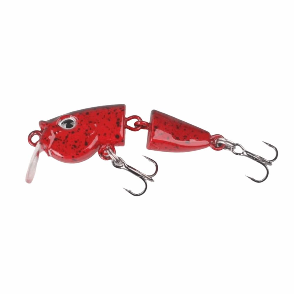 2-Section Joint Slow Sinking Minnow 3.5g Weight Wobbles Bait Mini Micro Fishing Bait Bass Fishing